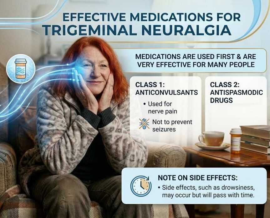 Effective medications for trigeminal neuralgia chart