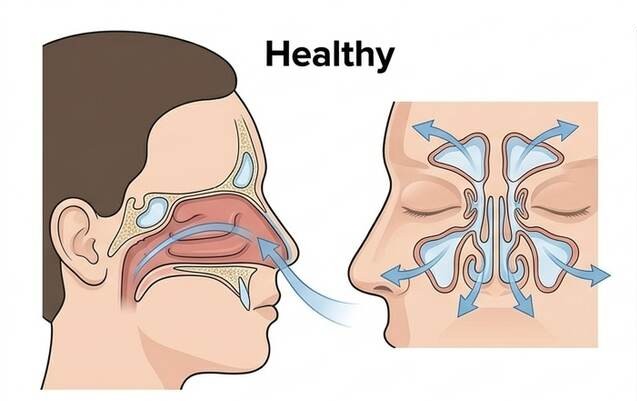 healthy sinuses