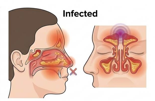 infected sinuses