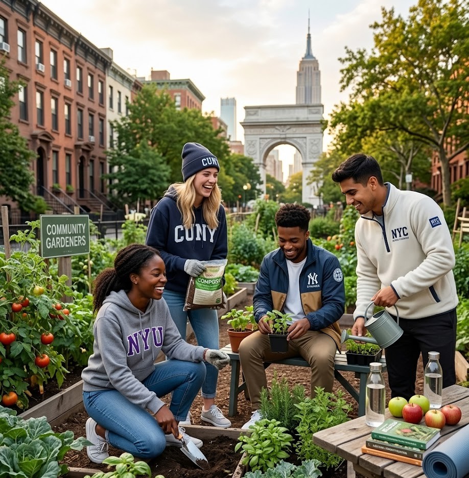 students healthy and safe in NYC after the got a physical